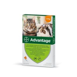 Advantage 40 macska kis 0,4ml a.u.v. 4x