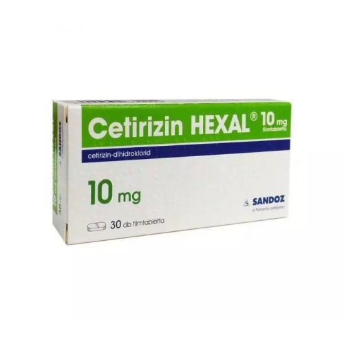 Cetirizin HEXAL 10 mg filmtabletta 30x