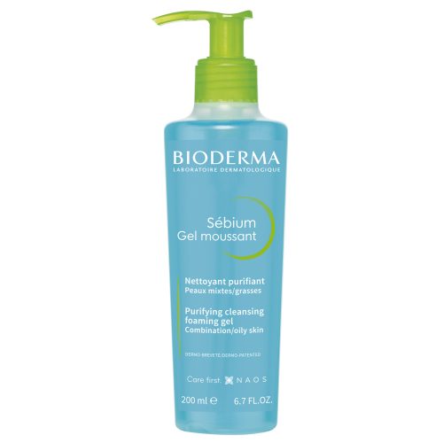 Sébium Moussant tisztító gél zsíros bőrre BIODERMA 200ml