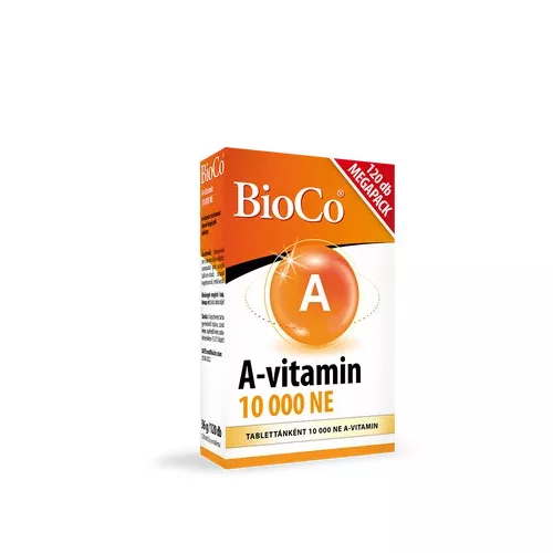 BioCo A vitamin 10000NE tabletta Megapck 120x