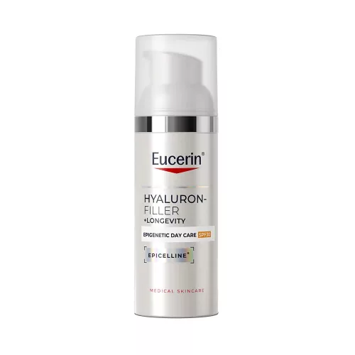 Eucerin Hyaluron-Filler+Longev.Epig.arcáp.napp.SPF 50ml