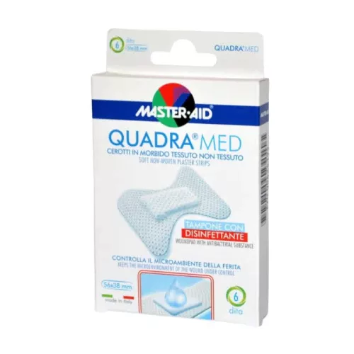 MASTER AID Quadra sebfedő 6x