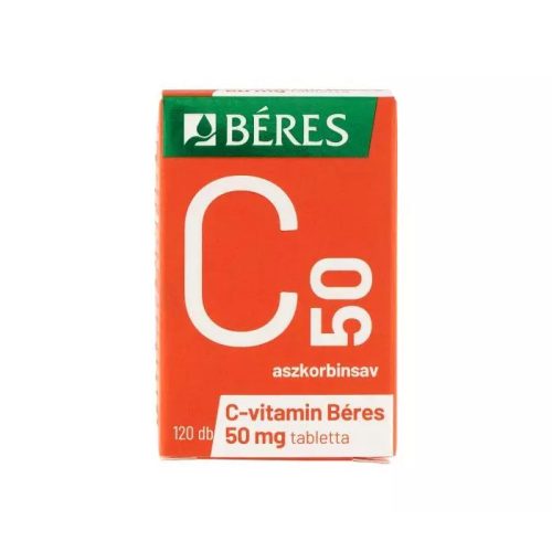 C-vitamin Béres 50 mg tabletta 120x hdpe
