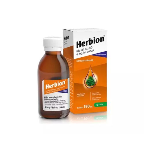 Herbion izlandi zuzmó 6 mg/ml szirup 150ml