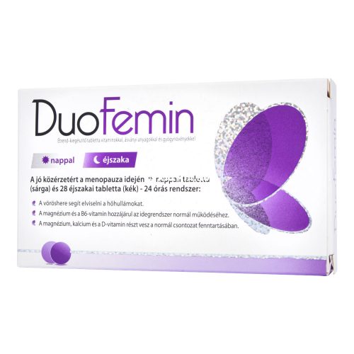 DuoFemin étrendkiegészítõ tabletta 28x+28x