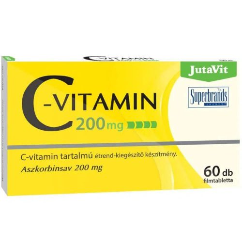 JutaVit C-vitamin 200 mg tabletta 60x