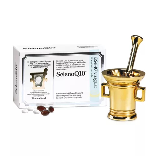 SelenoQ10 Szelén tabletta és Koenzim Q10 kapszula 2x60