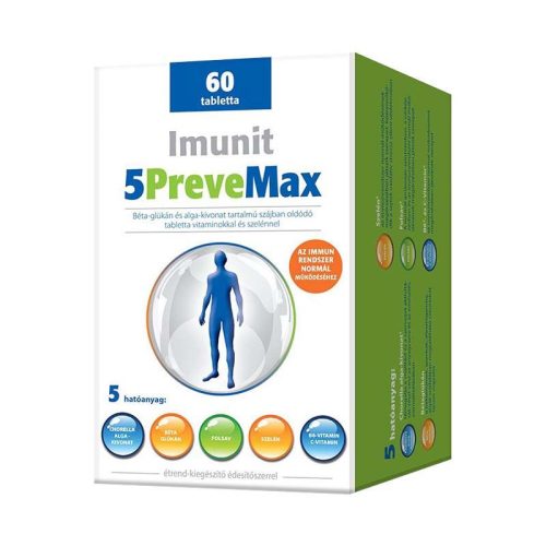 Imunit 5 PreveMax Bétaglükán szájban old.tabl. 30x