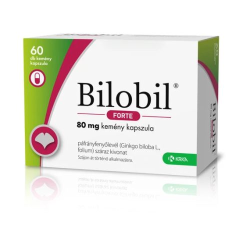 Bilobil Forte 80 mg kemény kapszula 60x