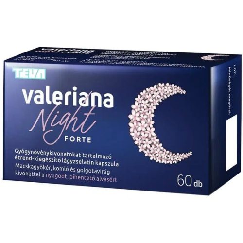 Valeriana Night Forte étrkieg. kapszula 60x