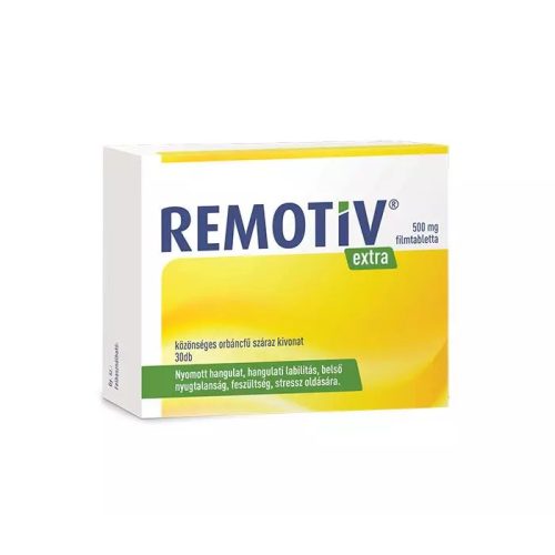 Remotiv extra 500 mg filmtabletta 30x