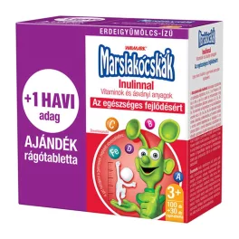   Marslakócskák Inulin erdei gyümölcs rágótabletta 100x+30x