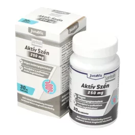 JutaVit Aktív szén 250 mg tabletta 30x