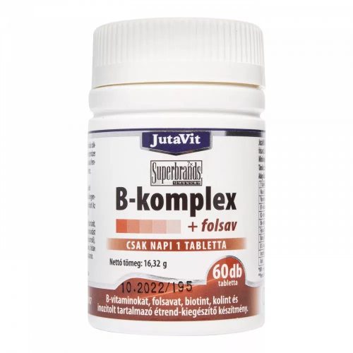 JutaVit B-komplex+folsav tabletta 60x