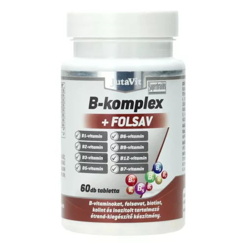 JutaVit B-komplex+folsav tabletta 60x