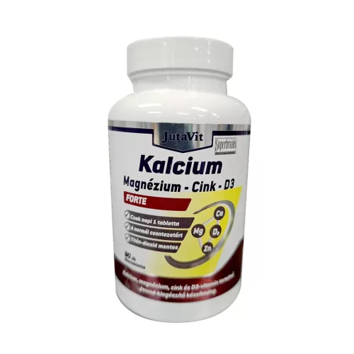 JutaVit Calcium+Magnézium+Cink tabletta forte 30x