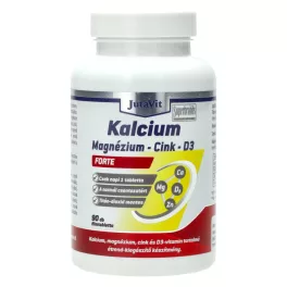 JutaVit Calcium+Magnézium+Cink tabletta forte 90x