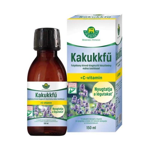 Herbária Kakukkfű szirup málna íz 150ml