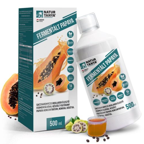 NaturTanya Fermentált Papaya folyadék 500ml