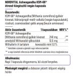 Nordvital Ashwagandha vegán kapszula 60x