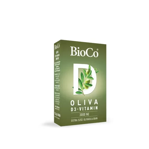 BioCo Oliva D3 3000NE lágy kapszula 60x