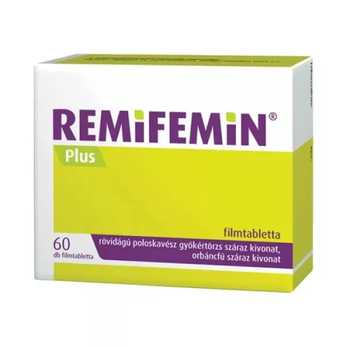 Remifemin Plus filmtabletta /02 60x pvc/pe/pvdc