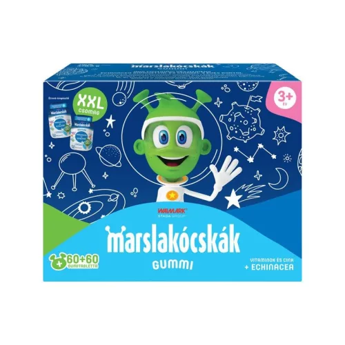 Marslakócskák Gummi Echinacea gumitabletta 120x
