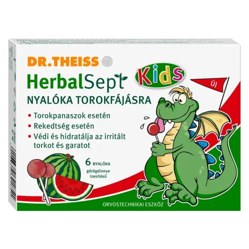 Dr.Theiss HerbalSept nyalóka torokfájásra g.dinnye 6x
