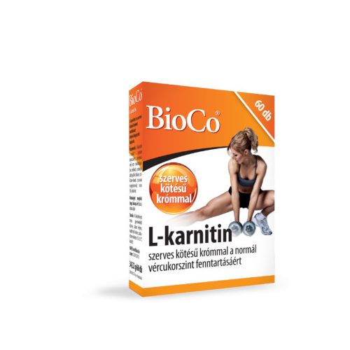 BioCo L-karnitin 500 mg kapszula 60x
