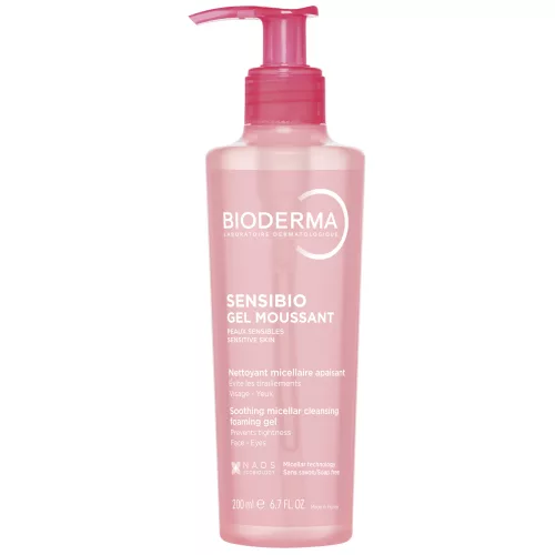 Sensibio Moussant habzó gél pumpás BIODERMA 200ml