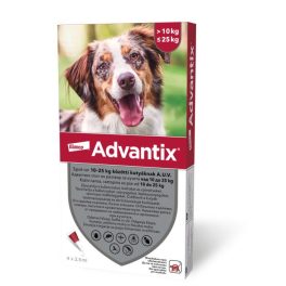 Advantix spot on 2,5ml 10-25kg között kutya a.u.v. 4x