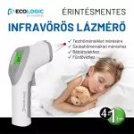 Lázmérő Ecologic érintés nélküli 1x