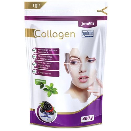 JutaVit Collagen étrend.kieg. por Erdei gyümölcs 400g