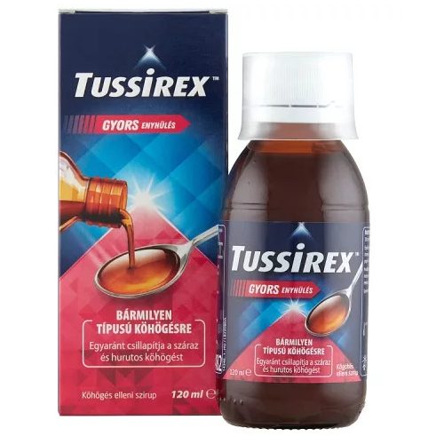 Tussirex szirup köhögésre 120ml