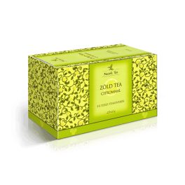 Zöld tea filteres citrommal teakeverék MECSEK 20x2g