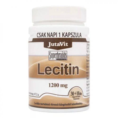 JutaVit Lecitin 1200 mg kapszula 30+10x