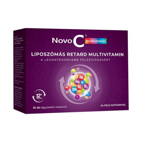 Novo C Multivitamin liposzómás retard lágyzsel.kap 30x