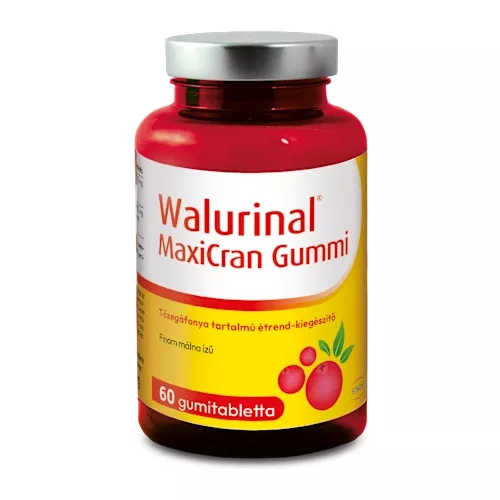 Walurinal MaxiCran Gummi étrendkiegészítő gumitabl 60x