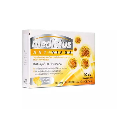 VitaPlus Medistus Antivirus pasztilla méz-citrom í 10x