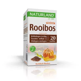 Rooibos tea NATURLAND sütőtök 20x