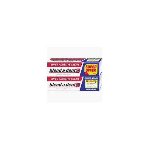 Blend-a-dent műfogsorrögzítő krém extra erős 2x47g