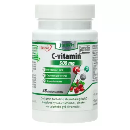 JutaVit C-vitamin 500 mg Csipkebogyó+D3 retard ft 45x