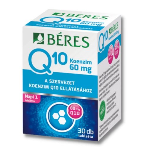 Béres Koenzim Q10 60mg étrkiegészítő tabletta 30x