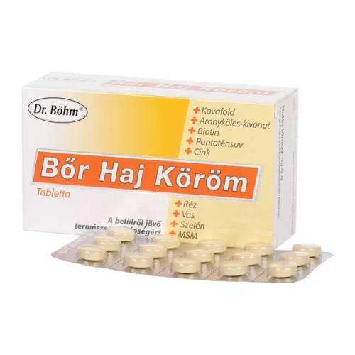 Dr.Böhm bőr-haj-köröm tabletta 60x