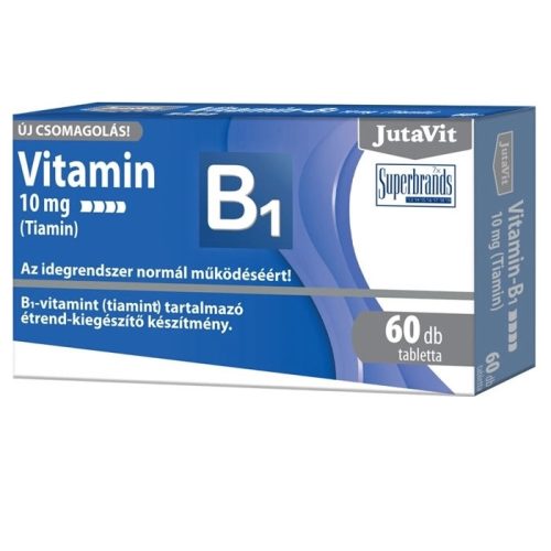 JutaVit B1-vitamin 10 mg Tiamin tabletta 60x