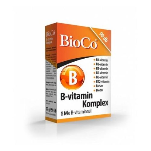 BioCo B-vitamin komplex tabletta 90x