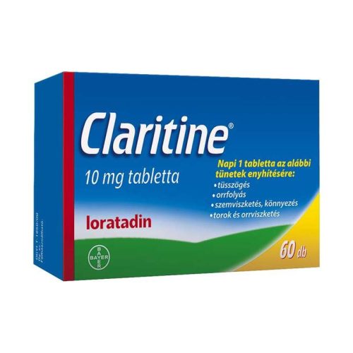 Claritine 10 mg tabletta 60x