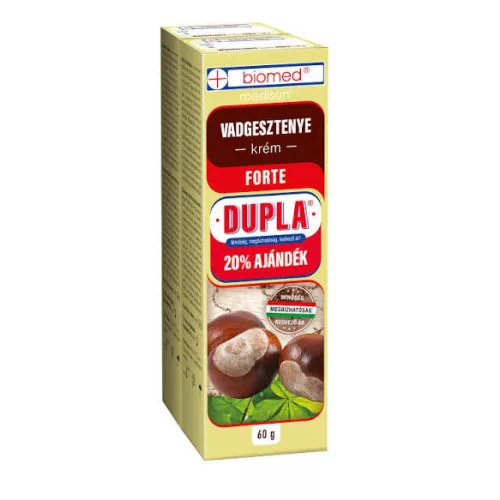 Biomed vadgesztenye FORTE krém DUO 60+60g