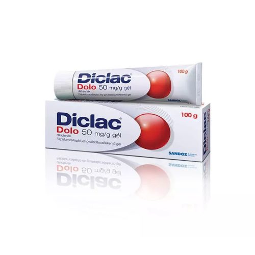 Diclac Dolo 50mg/g gél al.tubus 100g