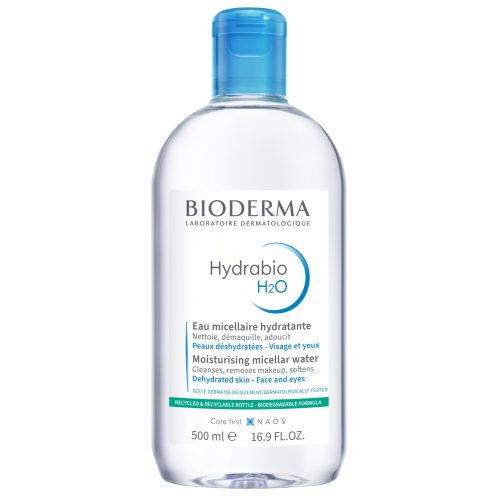 Hydrabio H2O arc és sminklemosó BIODERMA 500ml